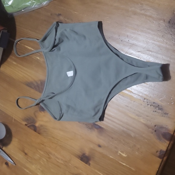Garment Dye Spaghetti Strap Bodysuit - Picture 5 of 8